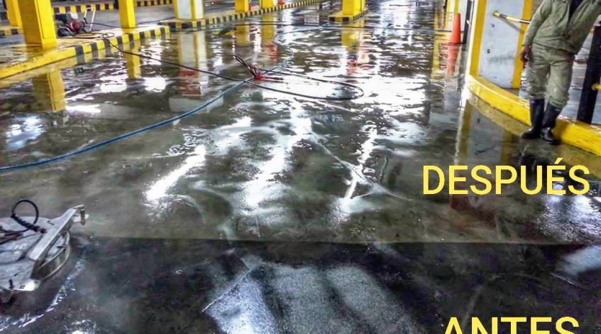 Limpieza y Desmanchado de parqueaderos
